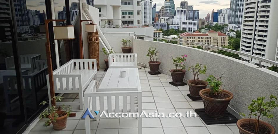 Huge Terrace |  2 Bedrooms  Condominium For Rent & Sale in Sukhumvit, Bangkok  near BTS Phrom Phong (AA29977)