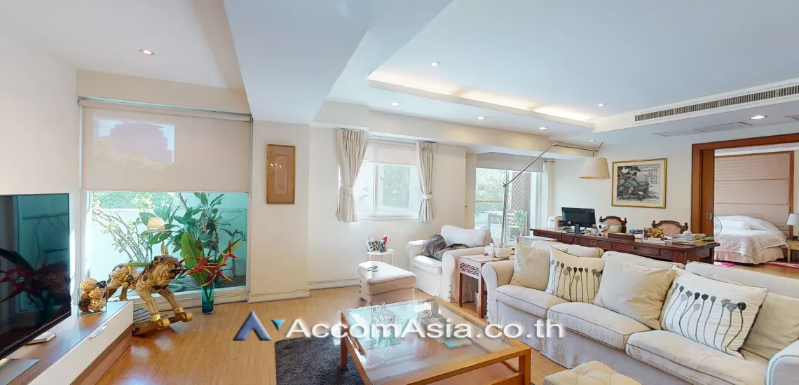 Big Balcony |  2 Bedrooms  Condominium For Rent in Sukhumvit, Bangkok  near BTS Phrom Phong (AA29991)