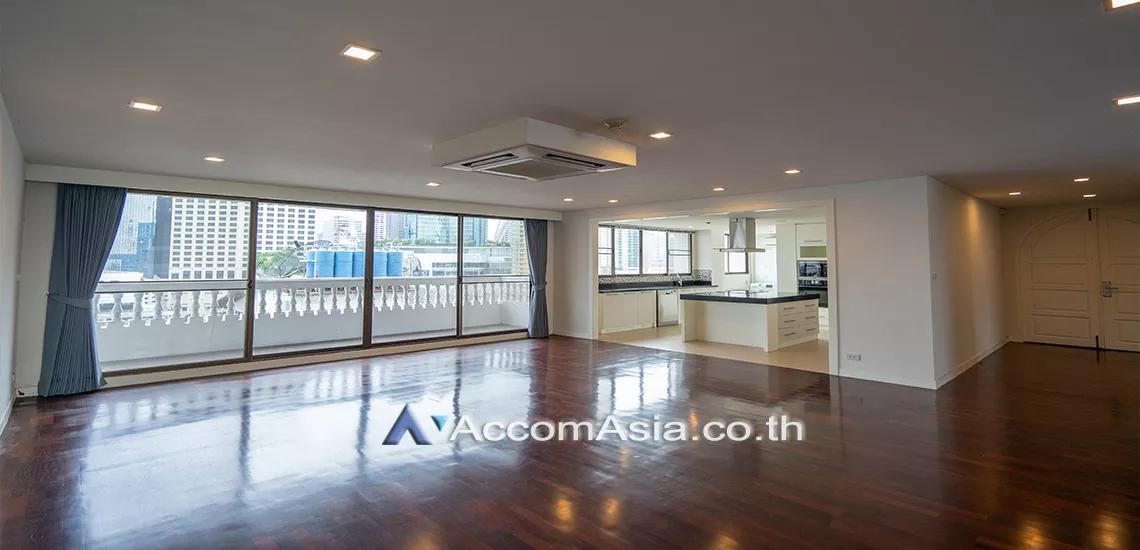 Pet friendly |  4 Bedrooms  Apartment For Rent in Sukhumvit, Bangkok  near BTS Asok - MRT Sukhumvit (AA30123)