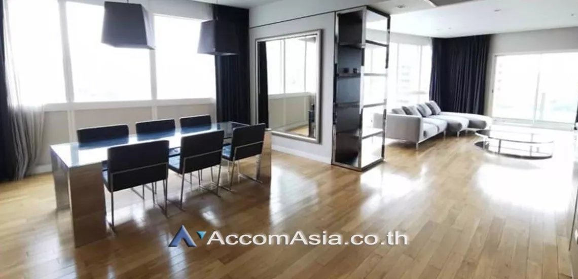  3 Bedrooms  Condominium For Rent in Sukhumvit, Bangkok  near BTS Asok - MRT Sukhumvit (AA30384)