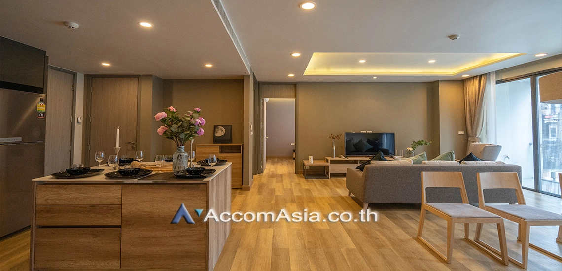 Pet friendly |  2 Bedrooms  Apartment For Rent in Sukhumvit, Bangkok  near BTS Phrom Phong (AA30442)