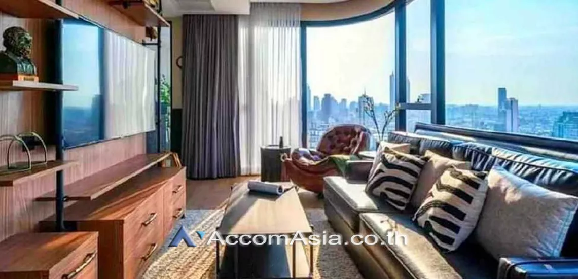  1  2 br Condominium For Rent in Silom ,Bangkok MRT Sam Yan at Ashton Chula Silom AA30458