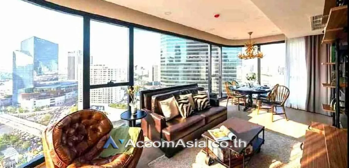  1  2 br Condominium For Rent in Silom ,Bangkok MRT Sam Yan at Ashton Chula Silom AA30458