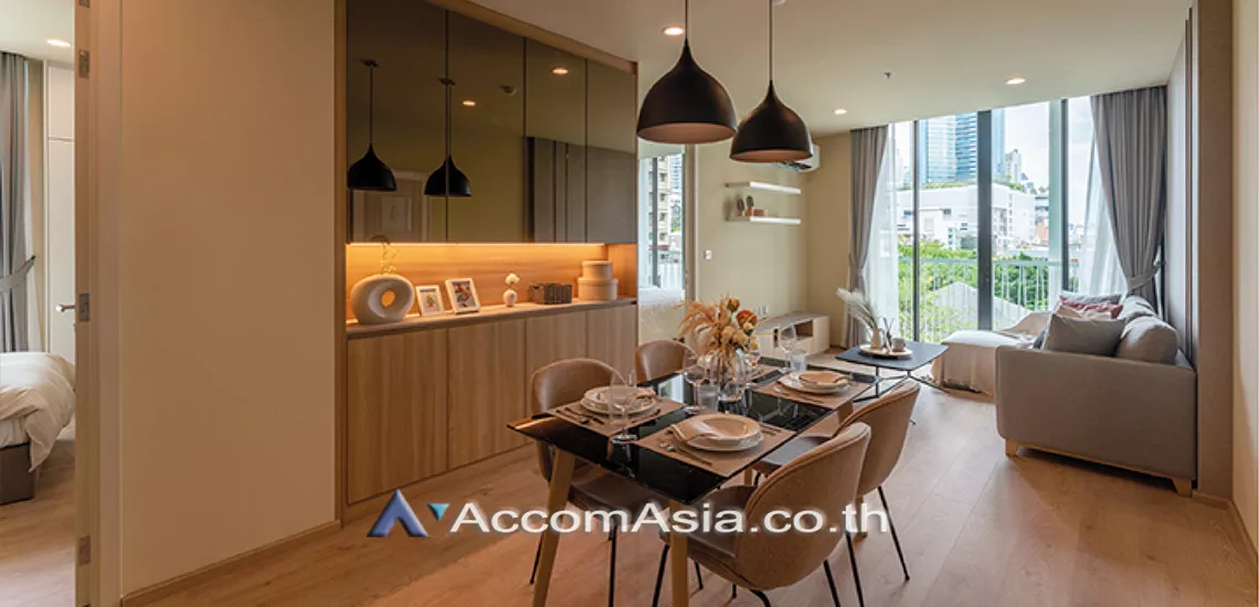  2 Bedrooms  Condominium For Rent in Sukhumvit, Bangkok  near BTS Asok - MRT Sukhumvit (AA30469)