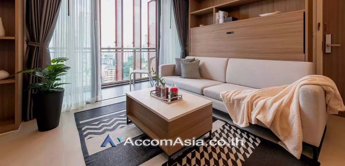  1 Bedroom  Condominium For Rent in Sukhumvit, Bangkok  near BTS Phrom Phong (AA30533)