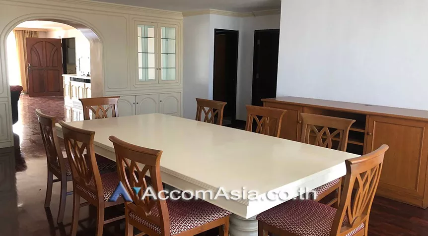 Big Balcony, Pet friendly |  3 Bedrooms  Condominium For Rent in Sukhumvit, Bangkok  near BTS Phrom Phong (24516)