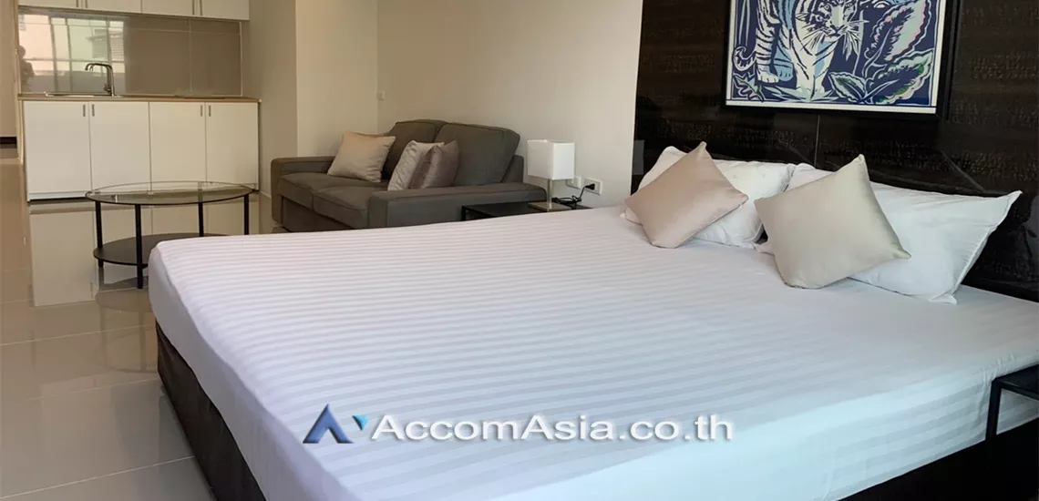 Pet friendly |  Condominium For Rent in Sukhumvit, Bangkok  near BTS Phrom Phong (AA30711)