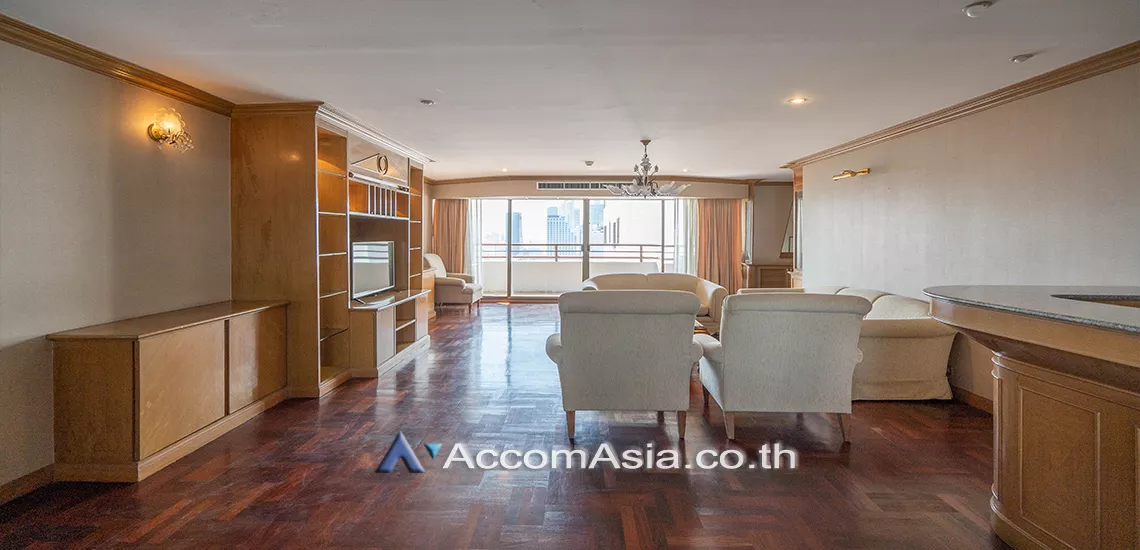  3 Bedrooms  Condominium For Rent in Sukhumvit, Bangkok  near BTS Asok - MRT Sukhumvit (AA30718)