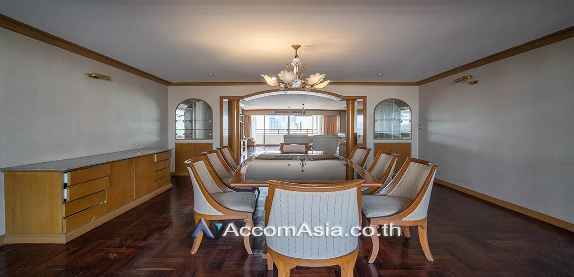  3 Bedrooms  Condominium For Rent in Sukhumvit, Bangkok  near BTS Asok - MRT Sukhumvit (AA30718)