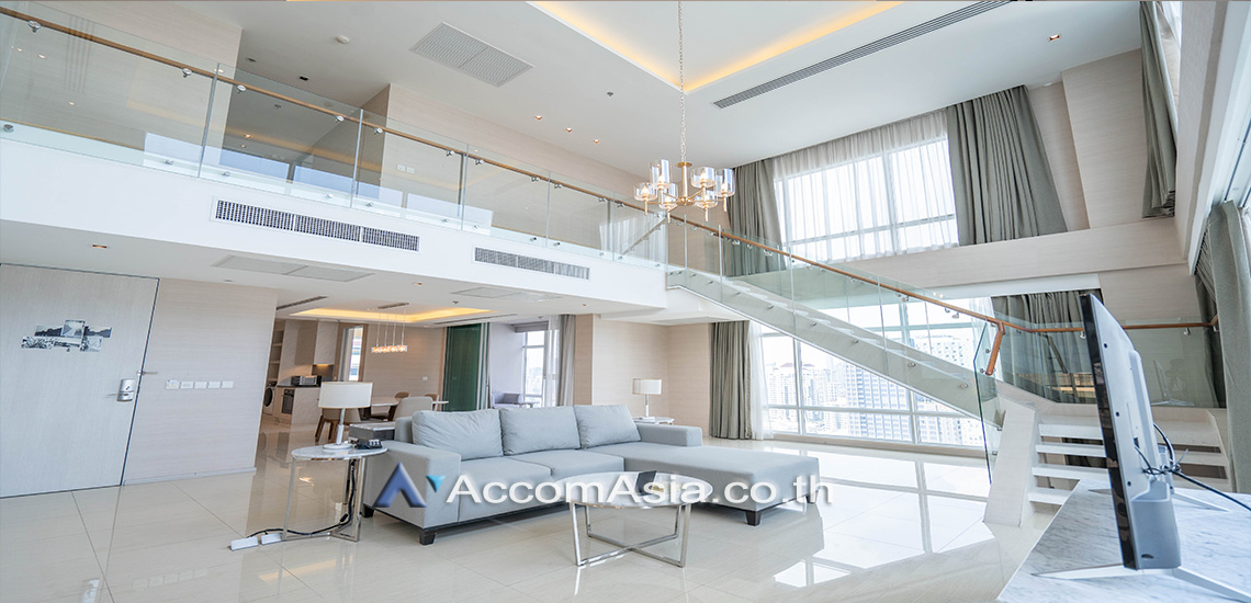 Double High Ceiling, Duplex Condo, Penthouse apartment for rent in Sukhumvit at Luxurious sevice, Bangkok Code AA30751