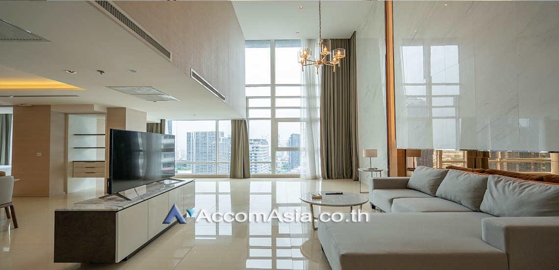 Double High Ceiling, Duplex Condo, Penthouse |  3 Bedrooms  Apartment For Rent in Sukhumvit, Bangkok  near BTS Thong Lo (AA30752)