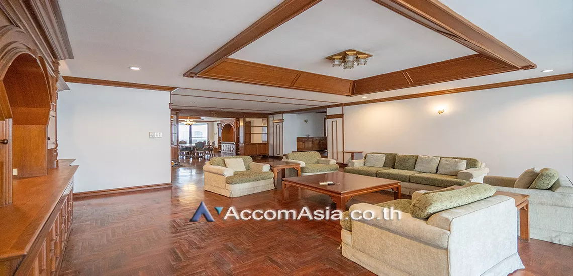 Pet friendly |  3 Bedrooms  Apartment For Rent in Sukhumvit, Bangkok  near BTS Asok - MRT Sukhumvit (AA30860)