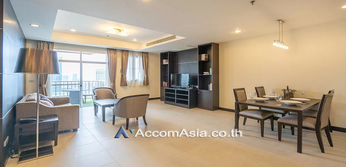 Pet friendly |  2 Bedrooms  Apartment For Rent in Sukhumvit, Bangkok  near BTS Asok - MRT Sukhumvit (AA30946)