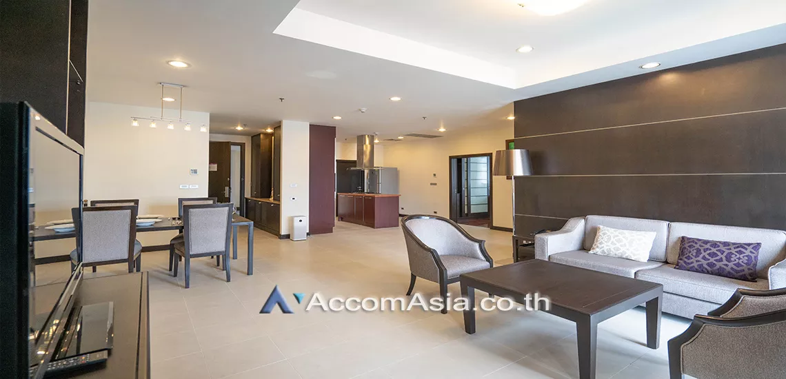 Pet friendly |  2 Bedrooms  Apartment For Rent in Sukhumvit, Bangkok  near BTS Asok - MRT Sukhumvit (AA30946)