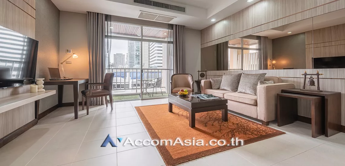 Pet friendly |  1 Bedroom  Apartment For Rent in Sukhumvit, Bangkok  near BTS Asok (AA31088)