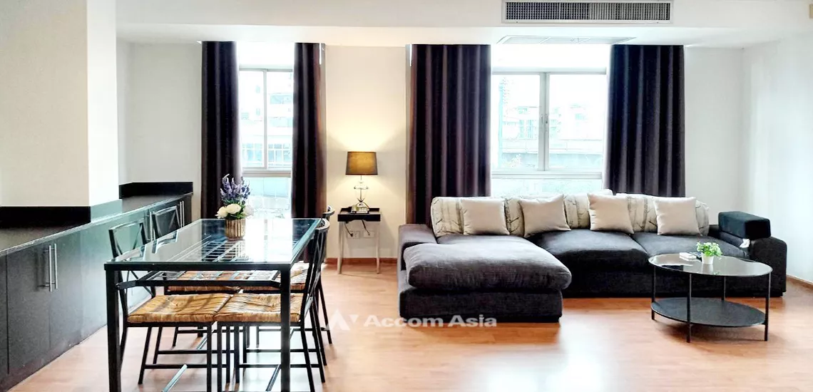 Pet friendly |  2 Bedrooms  Condominium For Rent in Sukhumvit, Bangkok  near BTS Phrom Phong (AA32101)