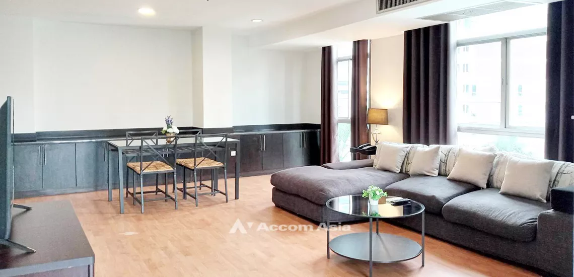 Pet friendly |  2 Bedrooms  Condominium For Rent in Sukhumvit, Bangkok  near BTS Phrom Phong (AA32101)