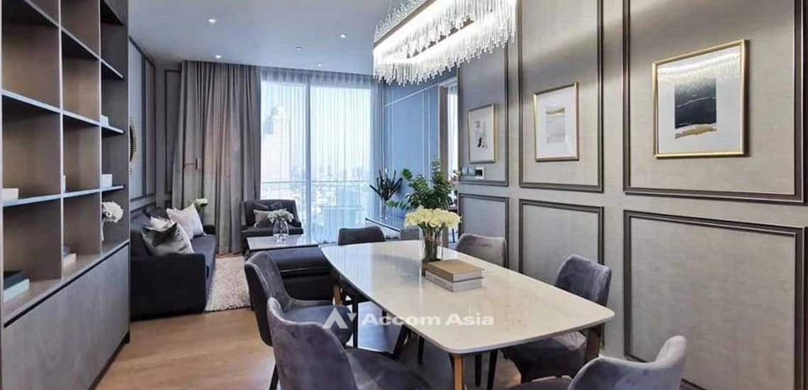 5  2 br Condominium For Rent in Charoennakorn ,Bangkok BTS Krung Thon Buri at Magnolias Waterfront Residences AA32107