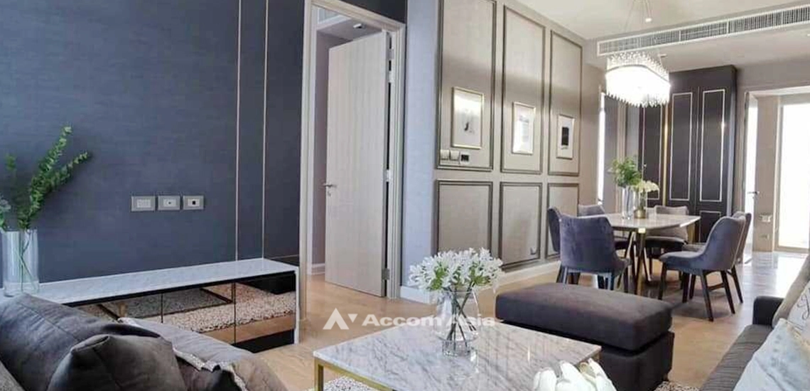 4  2 br Condominium For Rent in Charoennakorn ,Bangkok BTS Krung Thon Buri at Magnolias Waterfront Residences AA32107