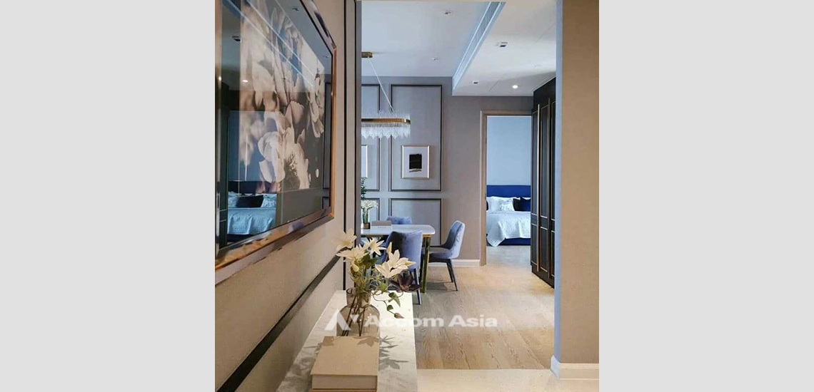 9  2 br Condominium For Rent in Charoennakorn ,Bangkok BTS Krung Thon Buri at Magnolias Waterfront Residences AA32107