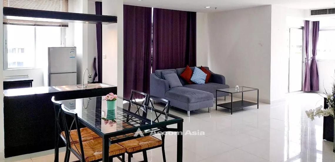 Pet friendly |  1 Bedroom  Condominium For Rent in Sukhumvit, Bangkok  near BTS Phrom Phong (AA32117)