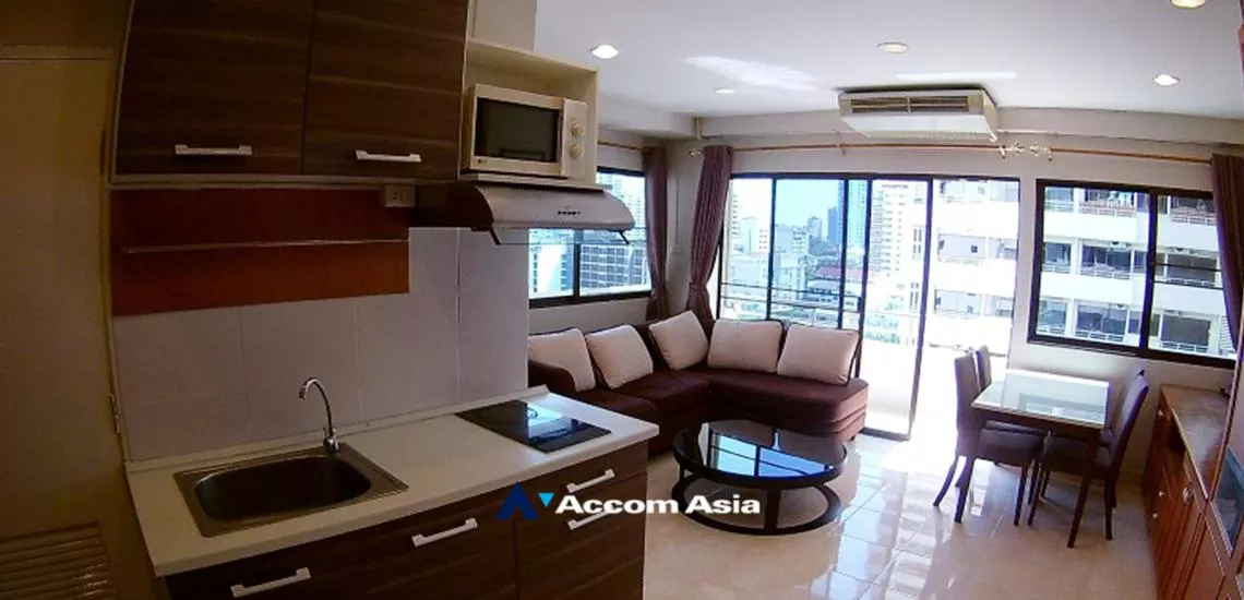  1 Bedroom  Condominium For Rent in Sukhumvit, Bangkok  near BTS Nana (AA32274)