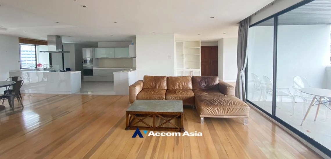  1  3 br Condominium For Rent in Sukhumvit ,Bangkok BTS Phrom Phong - MRT Phetchaburi at Prime Mansion One AA32370