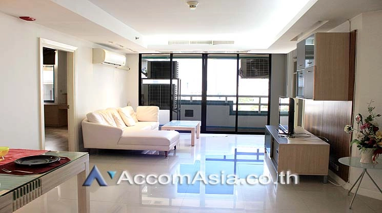 Pet friendly |  2 Bedrooms  Condominium For Rent in Sukhumvit, Bangkok  near BTS Asok - MRT Sukhumvit (24661)