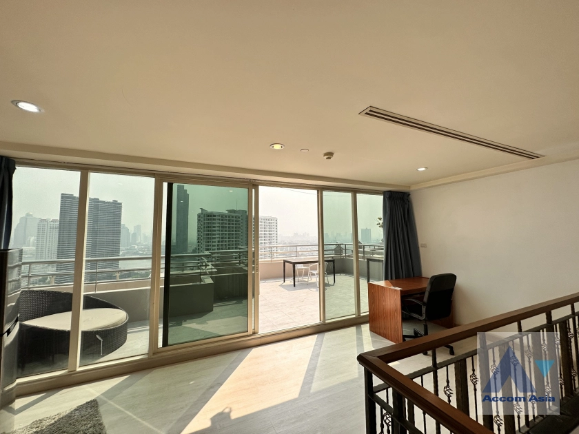 17  3 br Condominium for rent and sale in Charoen Nakhon ,Bangkok BTS Krung Thon Buri at WaterMark Chaophraya River AA32796