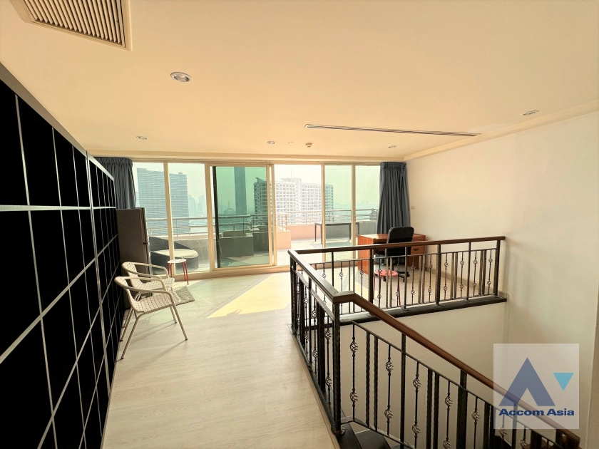 16  3 br Condominium for rent and sale in Charoen Nakhon ,Bangkok BTS Krung Thon Buri at WaterMark Chaophraya River AA32796