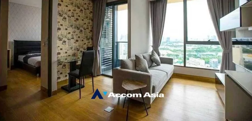  1 Bedroom  Condominium For Rent in Sukhumvit, Bangkok  near BTS Phrom Phong (AA33223)