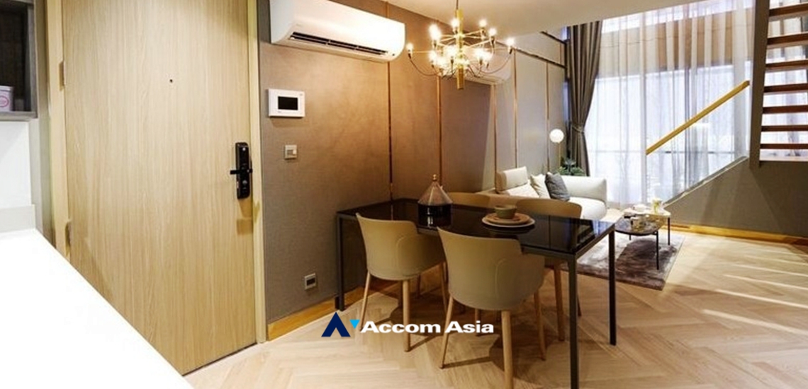 Duplex Condo |  1 Bedroom  Condominium For Sale in Sukhumvit, Bangkok  near BTS Phrom Phong (AA33607)