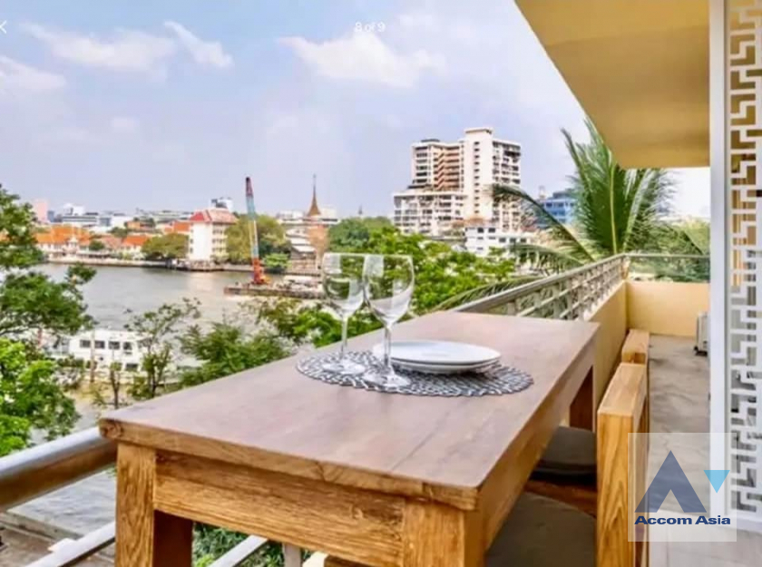 Big Balcony |  1 Bedroom  Condominium For Rent & Sale in Charoennakhon, Bangkok  near BTS Krung Thon Buri (AA33704)