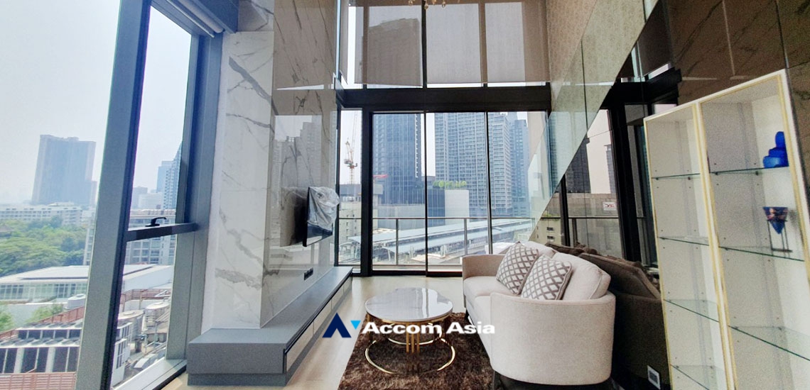 Double High Ceiling, Duplex Condo |  2 Bedrooms  Condominium For Rent & Sale in Sukhumvit, Bangkok  near BTS Thong Lo (AA34114)