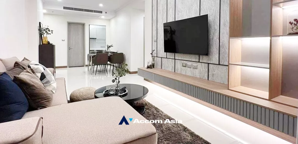  2 Bedrooms  Condominium For Rent in Sukhumvit, Bangkok  near BTS Phrom Phong (AA34319)