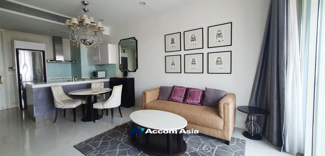  1  2 br Condominium For Rent in Ploenchit ,Bangkok BTS Chitlom at Q Langsuan  AA34457