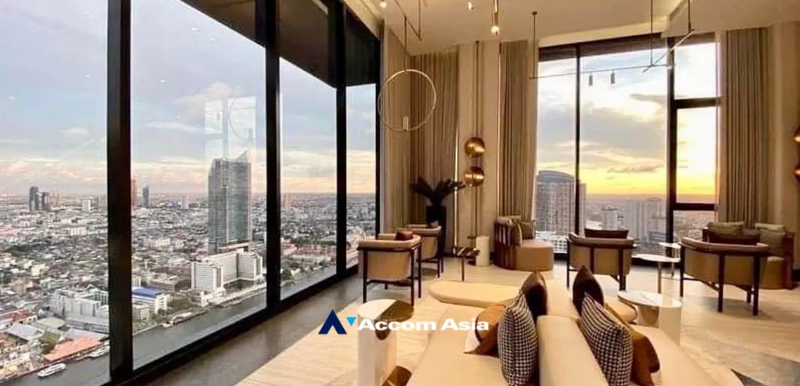 7  1 br Condominium For Rent in Charoen Nakhon ,Bangkok BTS Krung Thon Buri at Chapter Charoennakhon  Riverside AA34922