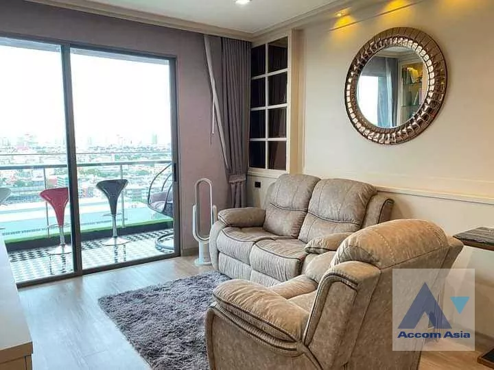  1  2 br Condominium For Sale in Charoenkrung ,Bangkok BRT Rama IX Bridge at Star View AA36337