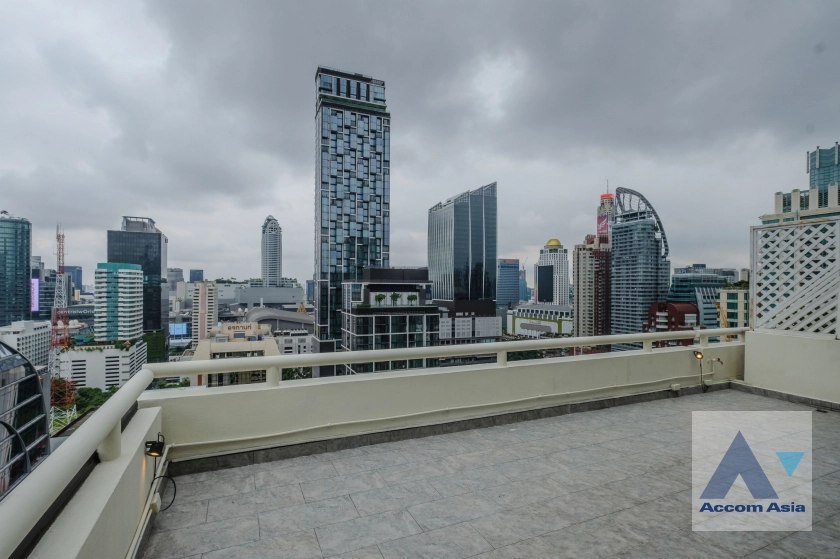 14  3 br Condominium for rent and sale in Ploenchit ,Bangkok BTS Chitlom at Somkid Gardens AA36443