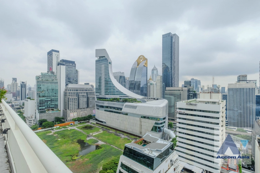 16  3 br Condominium for rent and sale in Ploenchit ,Bangkok BTS Chitlom at Somkid Gardens AA36443