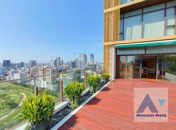 Huge Terrace, Penthouse |  2 Bedrooms  Condominium For Rent in Ploenchit, Bangkok  near BTS Ratchadamri (AA37058)