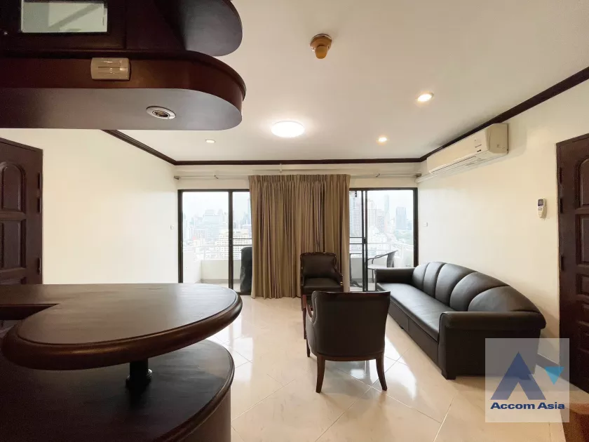 Partly Furnished, Newly renovated | 2 Bedrooms Condominium for Rent in Sukhumvit, Bangkok near BTS Nana at Saranjai mansion