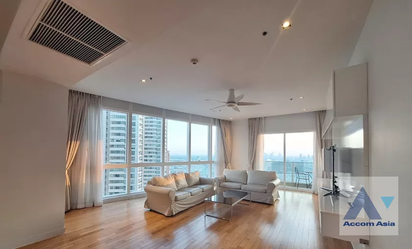 Fully Furnished, Lake View |  3 Bedrooms  Condominium For Rent in Sukhumvit, Bangkok  near BTS Asok - MRT Sukhumvit (AA39039)