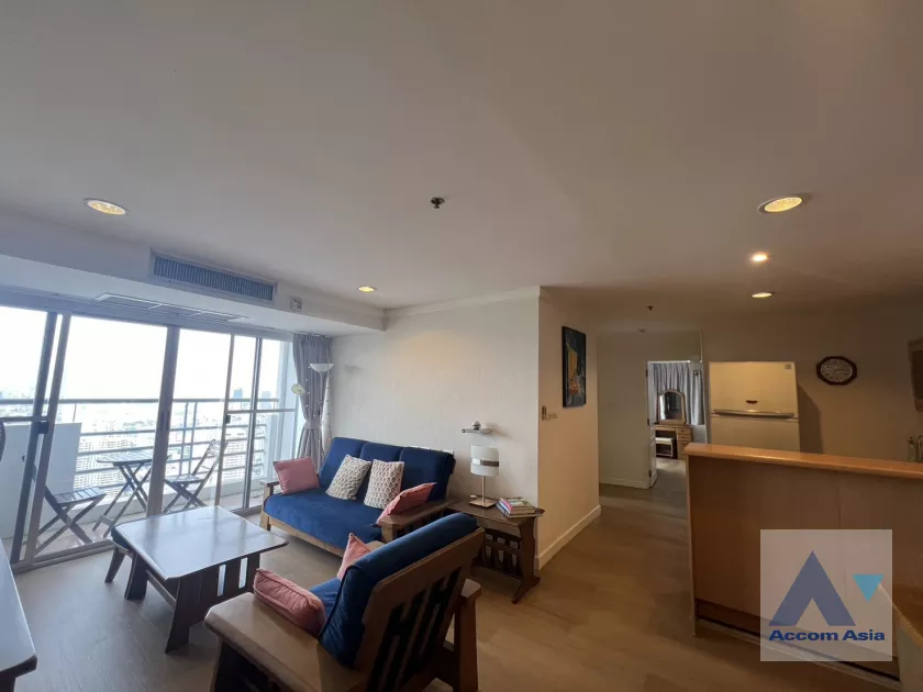 Corner Unit |  2 Bedrooms  Condominium For Rent in Sukhumvit, Bangkok  near BTS Phrom Phong (AA39627)