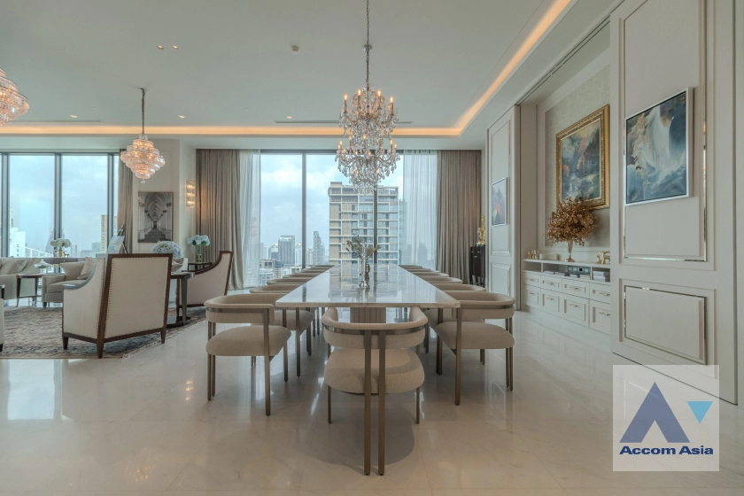  1  4 br Condominium For Rent in Ploenchit ,Bangkok BTS Ratchadamri at The Residences at Sindhorn Kempinski Hotel Bangkok AA40147