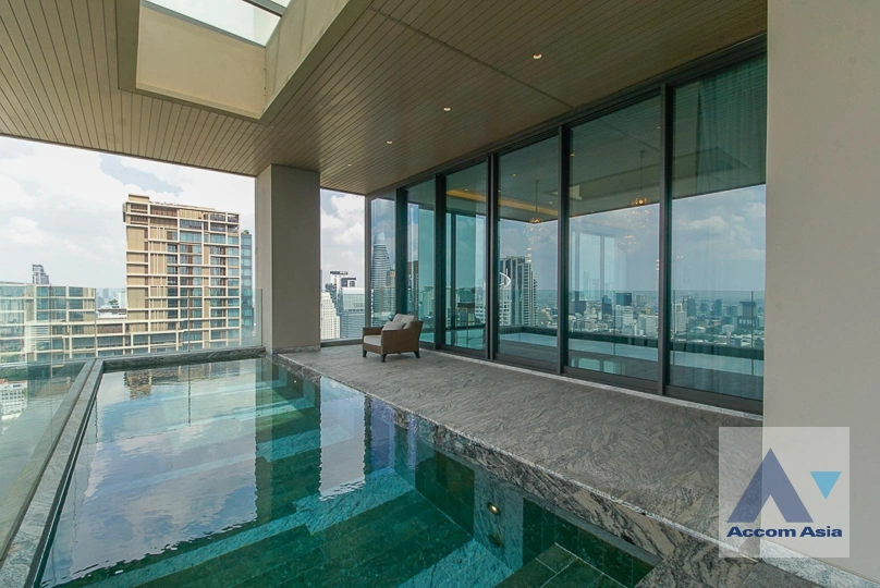 17  4 br Condominium For Rent in Ploenchit ,Bangkok BTS Ratchadamri at The Residences at Sindhorn Kempinski Hotel Bangkok AA40147