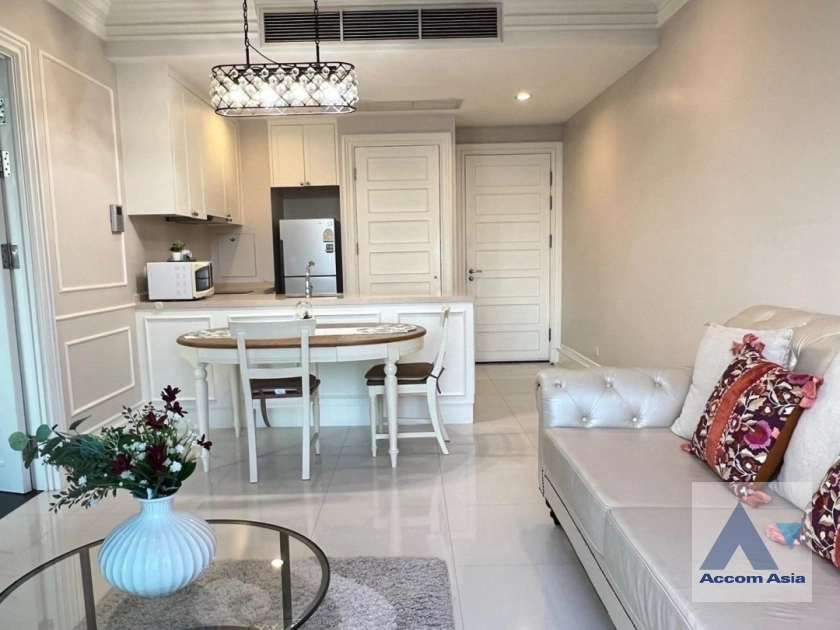 Pet friendly |  1 Bedroom  Condominium For Rent in Sukhumvit, Bangkok  near BTS Phrom Phong (AA40278)