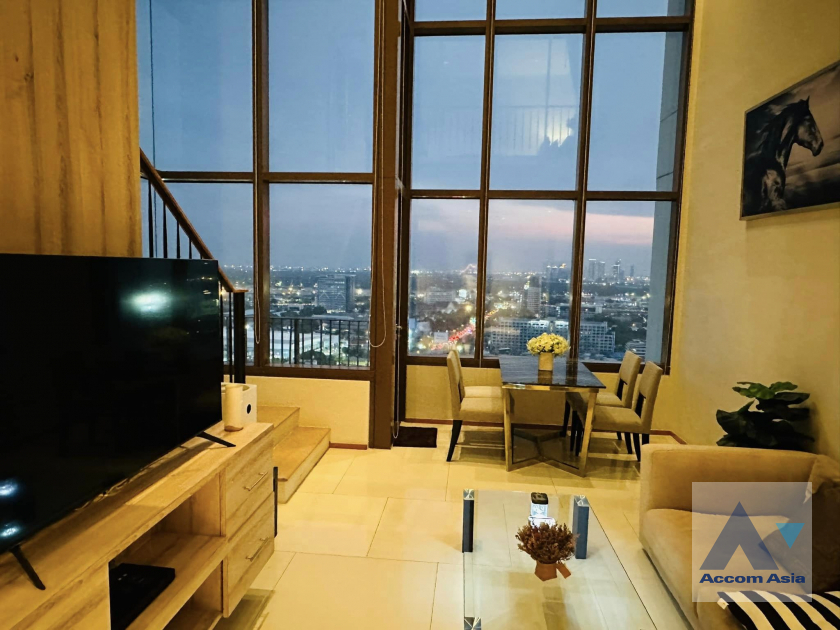 Duplex Condo |  1 Bedroom  Condominium For Rent in Sukhumvit, Bangkok  near BTS Phrom Phong (AA40325)