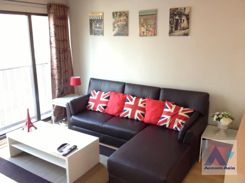 Corner Unit |  1 Bedroom  Condominium For Rent in Sukhumvit, Bangkok  near BTS Phrom Phong (AA40369)