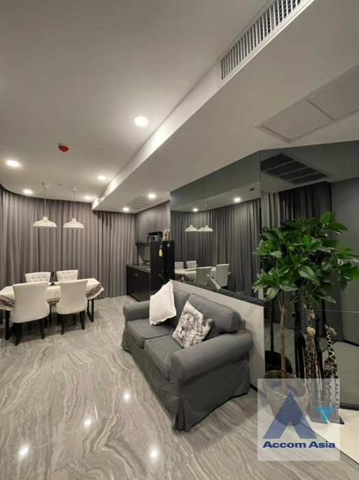 Fully Furnished |  Ashton Chula Silom Condominium  2 Bedroom for Rent MRT Sam Yan in Silom Bangkok